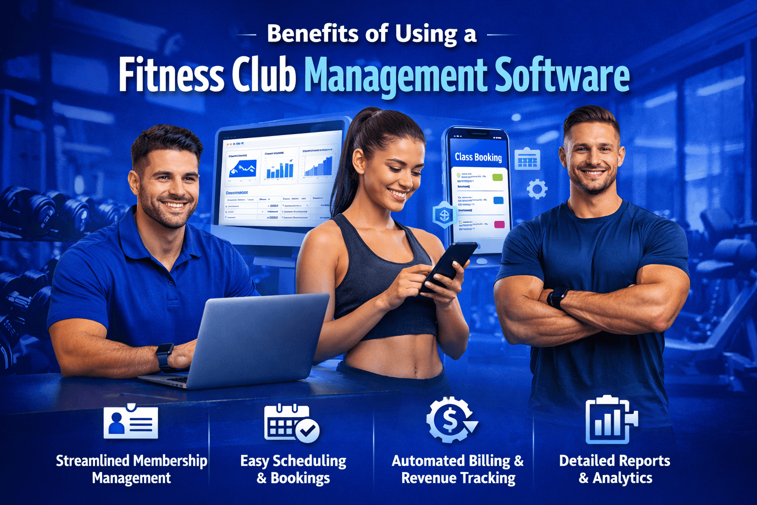 Benefits of Using a Fitness Club Management Software