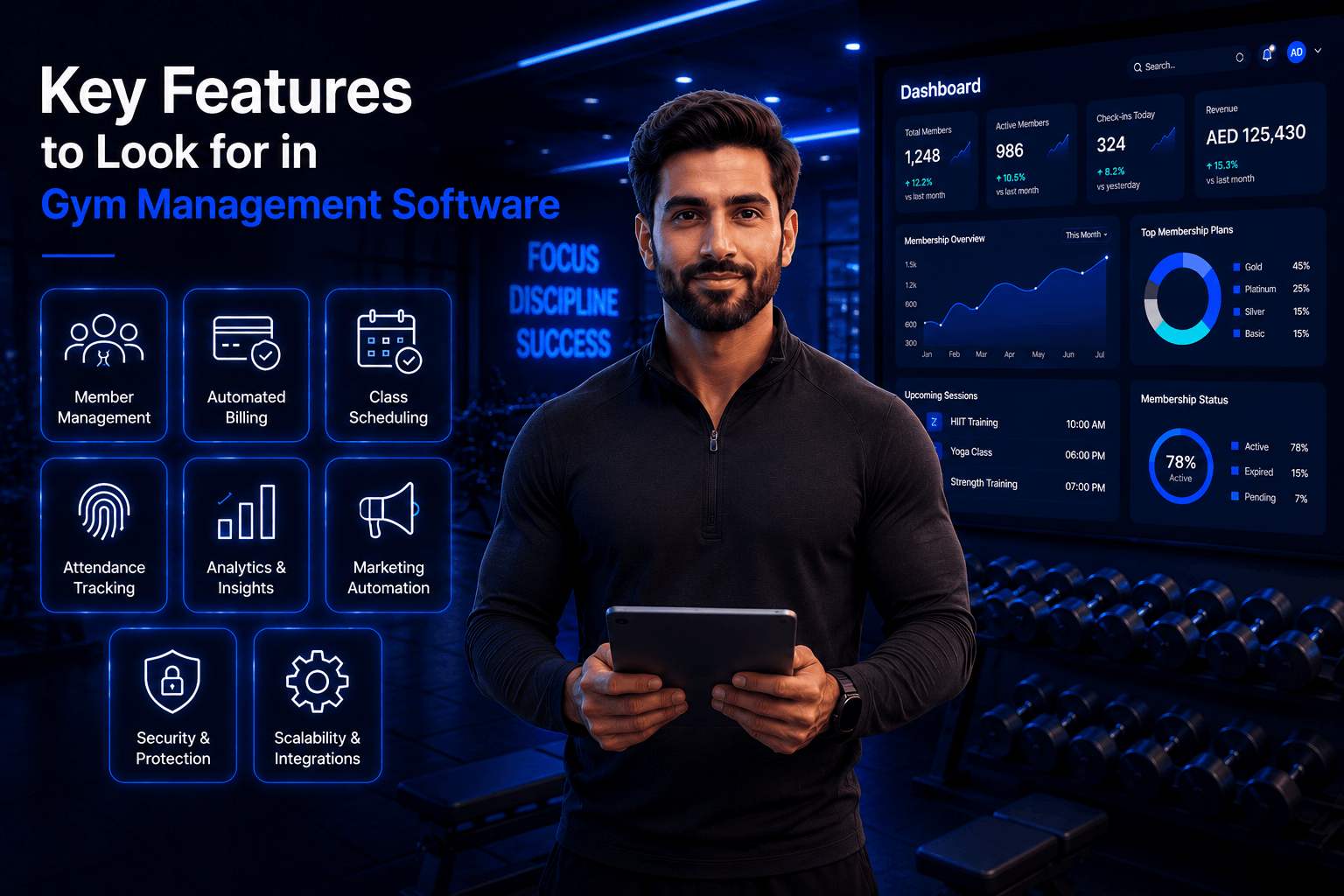 Key Features to Look for in Gym Management Software