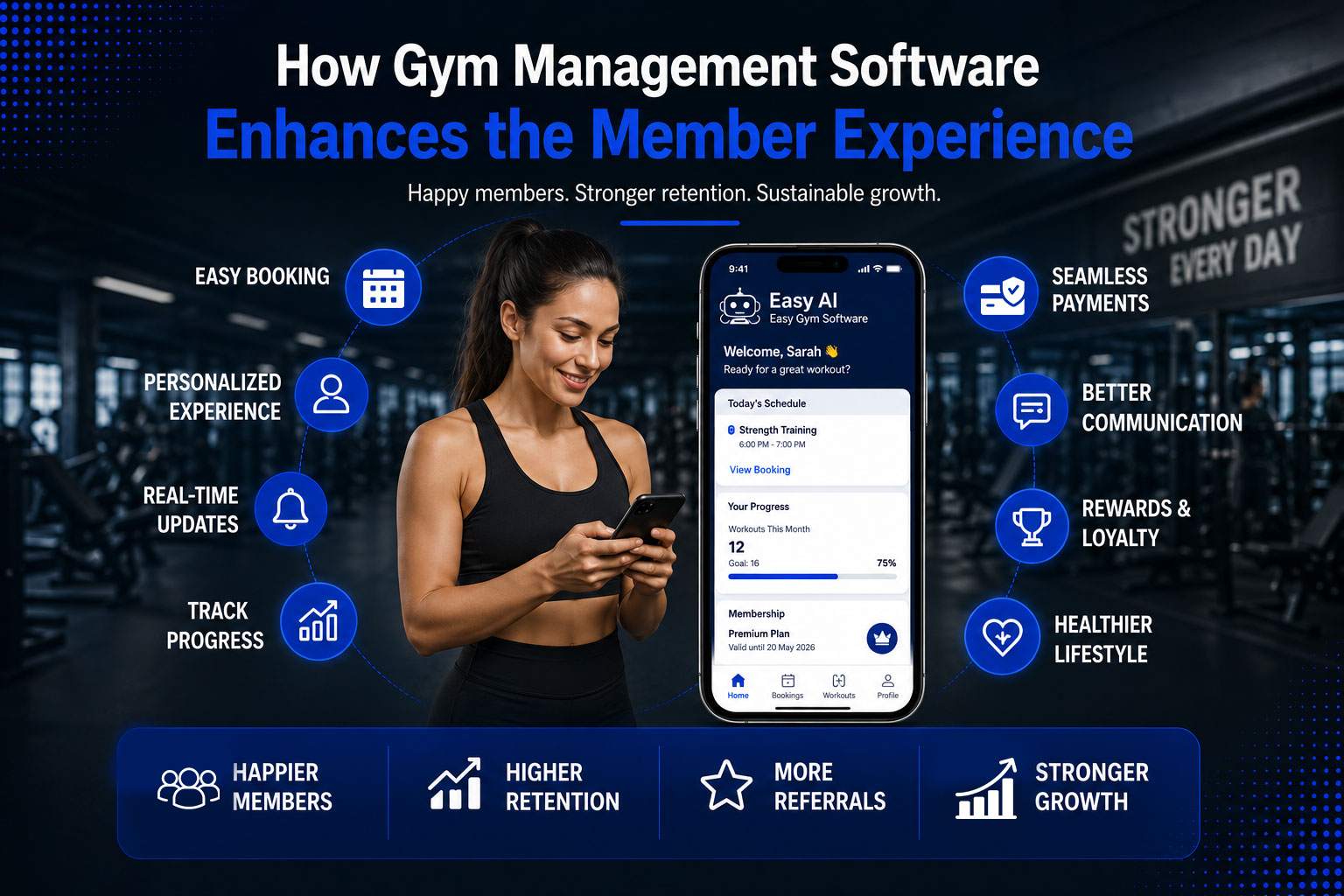 How Gym Management Software Enhances the Member Experience